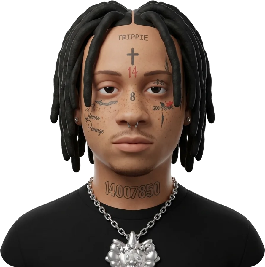 TRIPPIE REDD — 3D-портрет