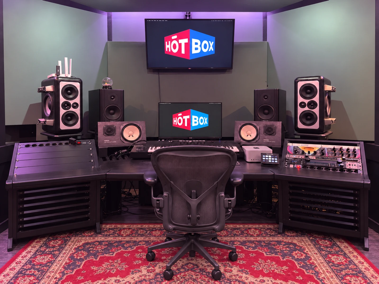 STUDIO D — Большая студия: запись и сведение в одном пространстве